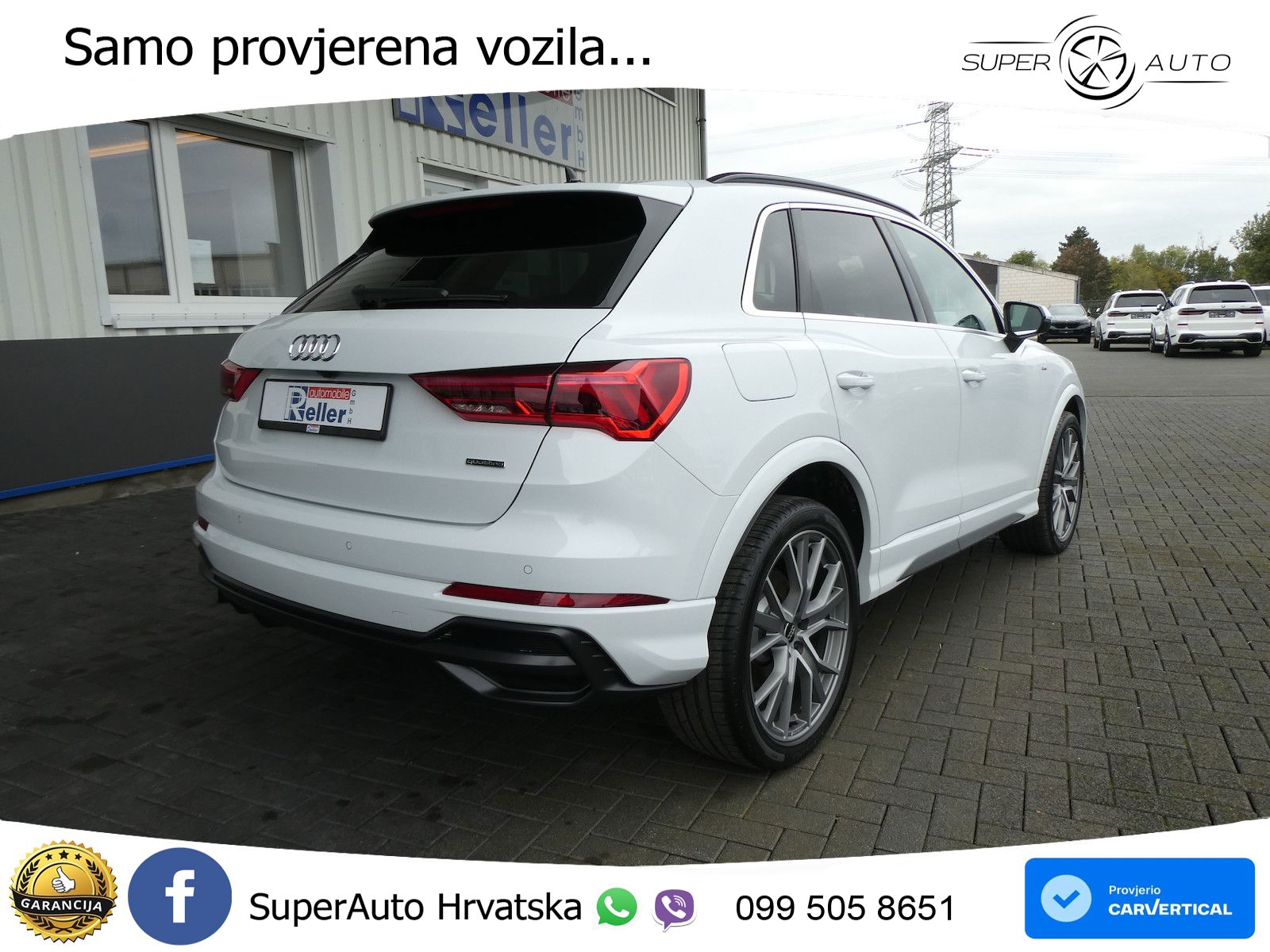 Audi Q3 40 TFSI (190 KS) quattro S tronic S line