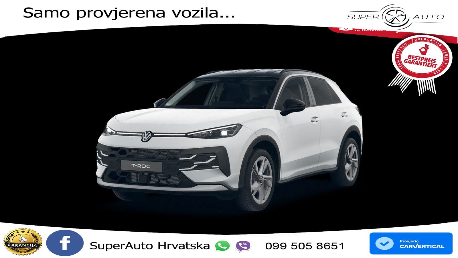 Volkswagen T-Roc 1.5 eTSI (150 KS)  DSG LED+GR SJED+ACC