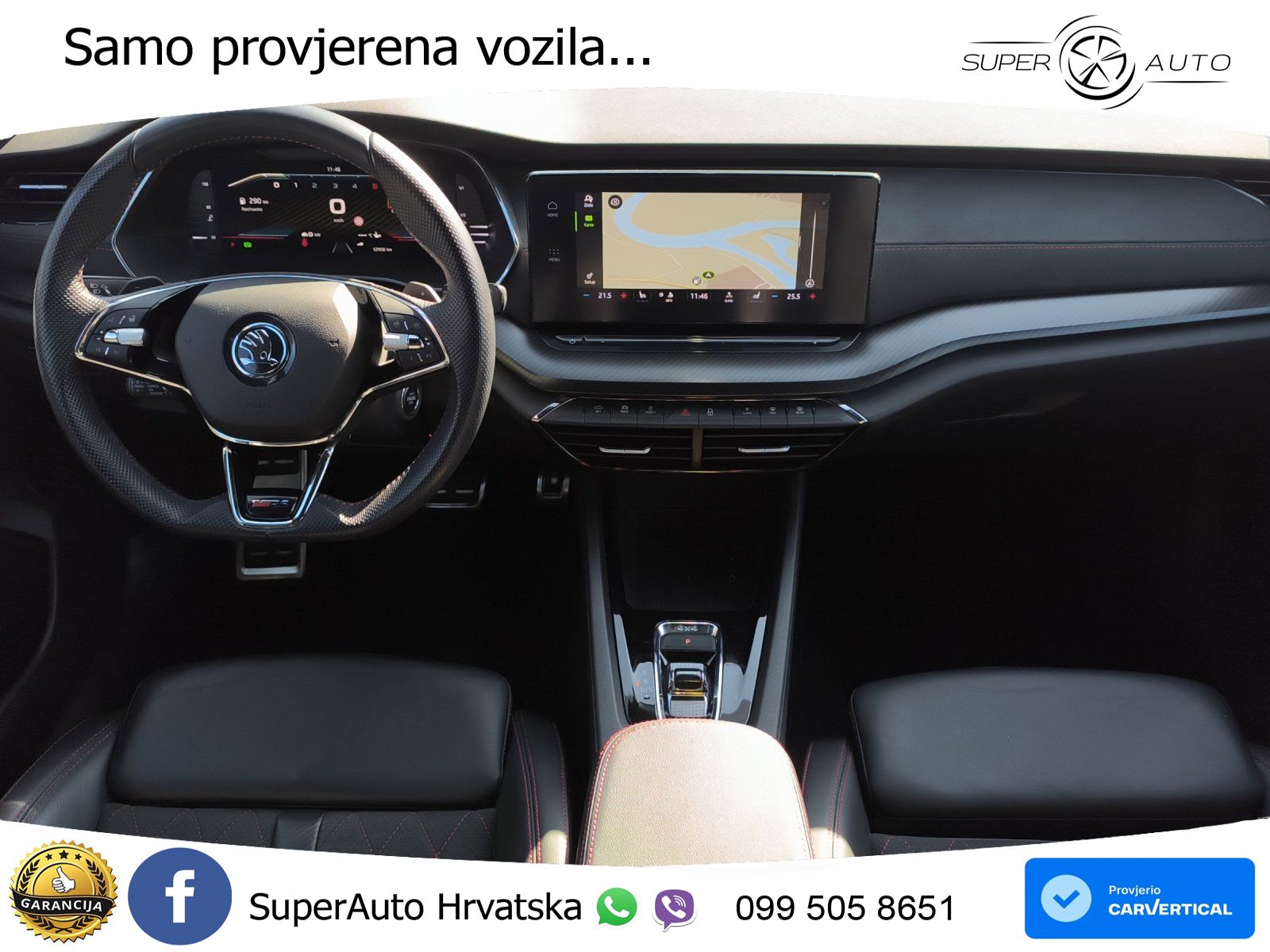 Škoda Octavia Combi RS 2.0 TDI (200 KS) 4x4 DSG MATRIX+GR SJED+KAM