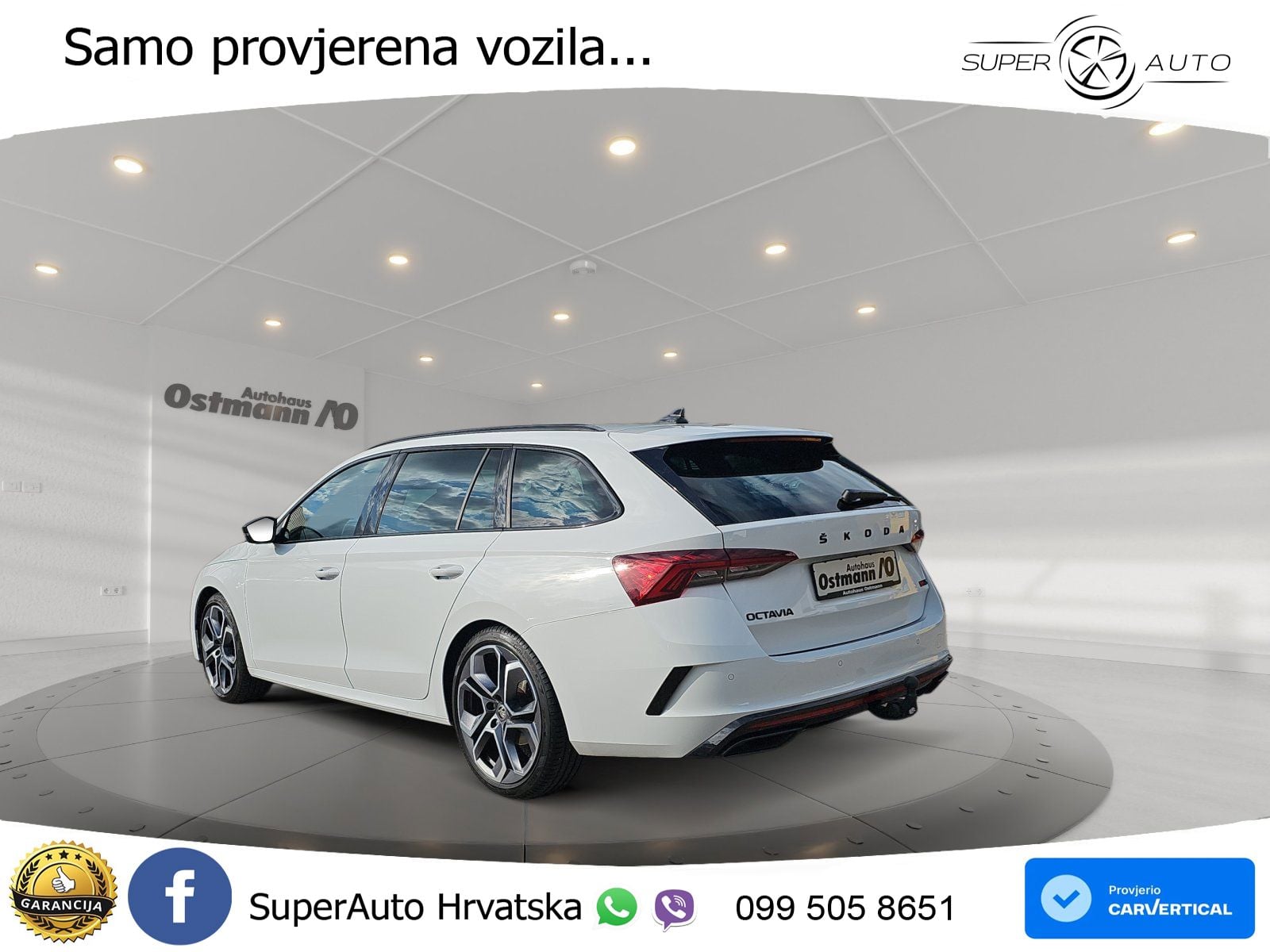 Škoda Octavia Combi RS 2.0 TDI (200 KS) DSG LED+GR SJED+ACC