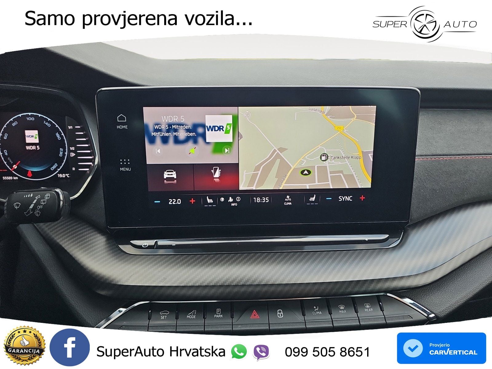 Škoda Octavia Combi RS 2.0 TDI (200 KS) DSG LED+GR SJED+ACC