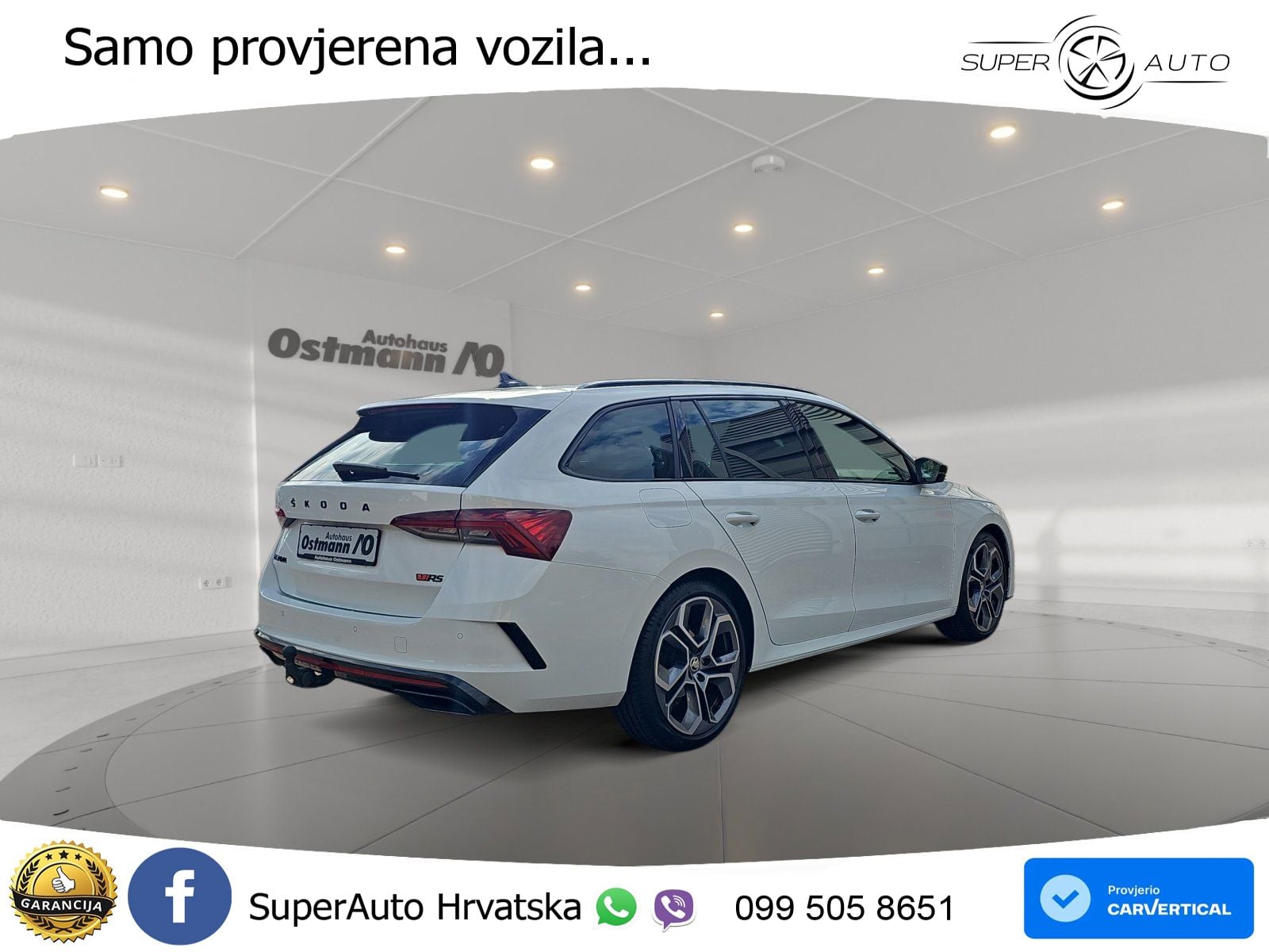Škoda Octavia Combi RS 2.0 TDI (200 KS) DSG LED+GR SJED+ACC
