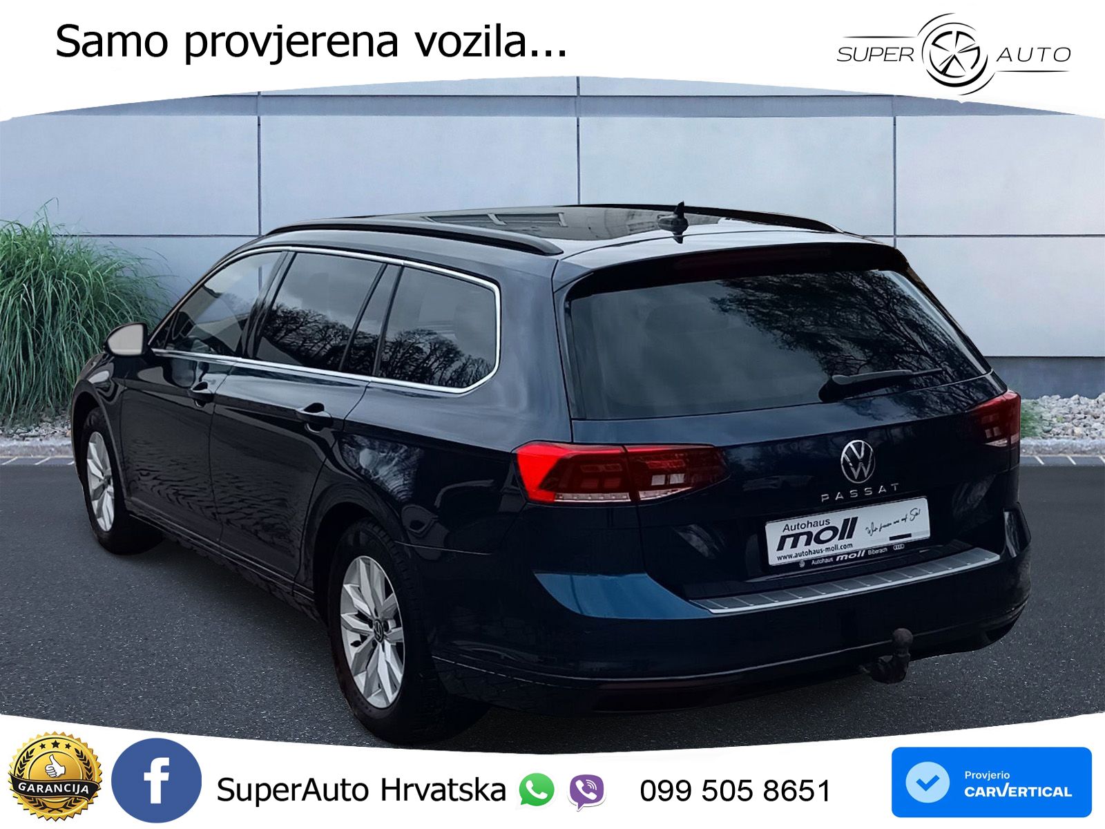Volkswagen Passat Variant 2.0 TDI (150 KS) DSG Business LED+GR SJED+ACC