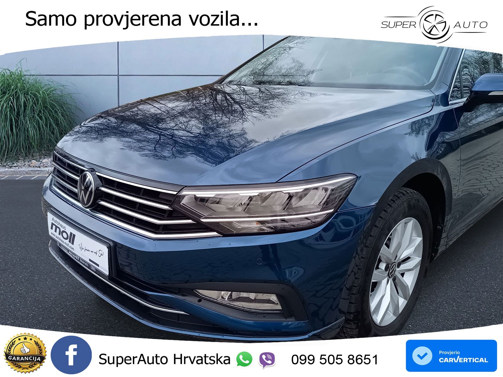 Volkswagen Passat Variant 2.0 TDI (150 KS) DSG Business LED+GR SJED+ACC