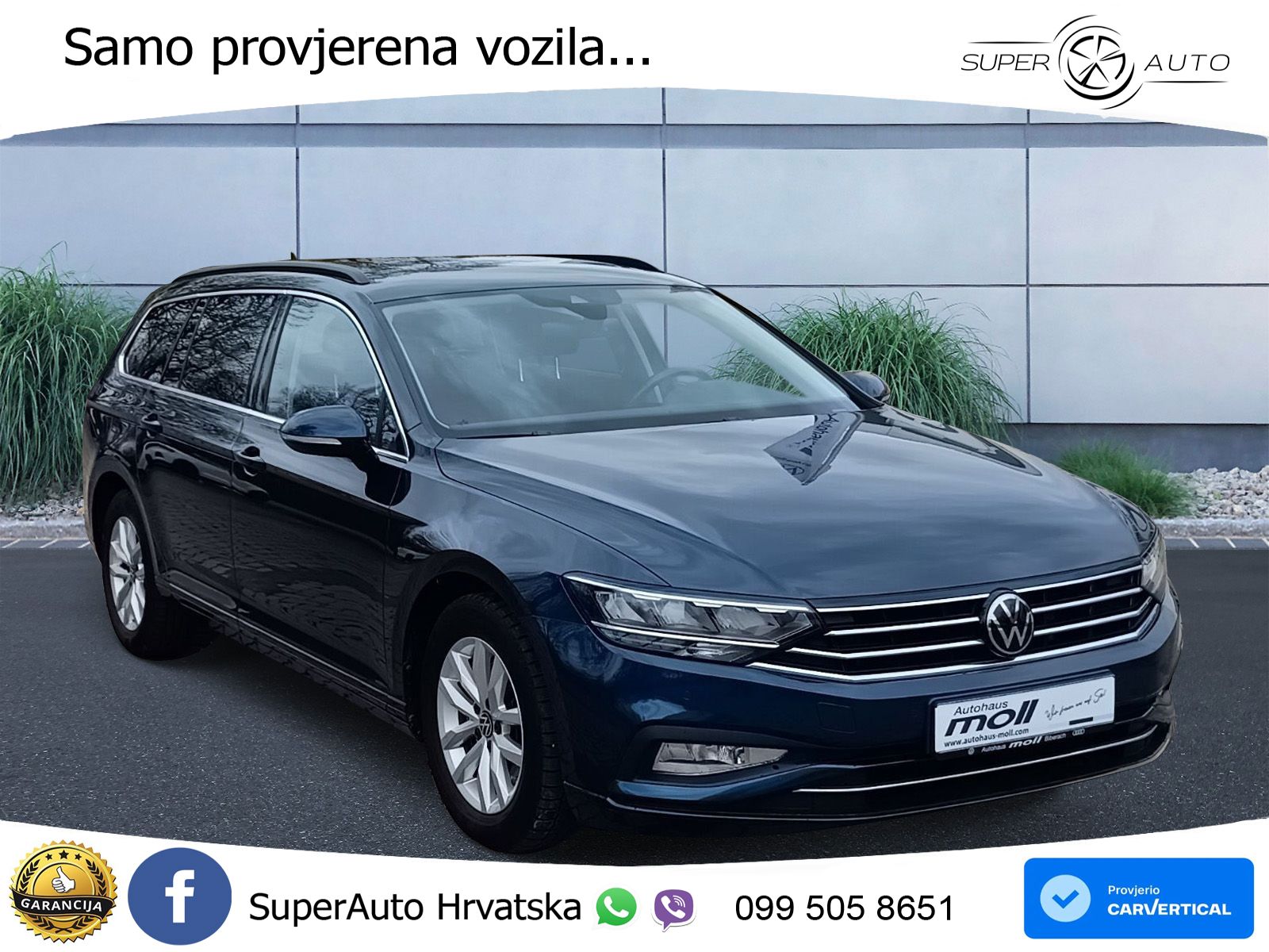Volkswagen Passat Variant 2.0 TDI (150 KS) DSG Business LED+GR SJED+ACC