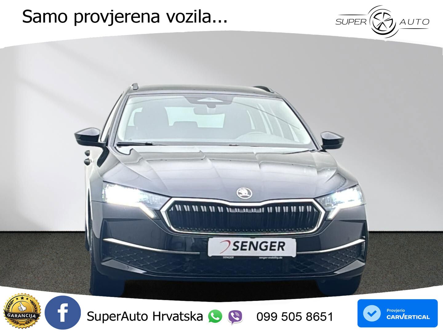 Škoda Octavia Combi 2.0 TDI (150 KS) DSG Selection LED+GR SJED+ACC