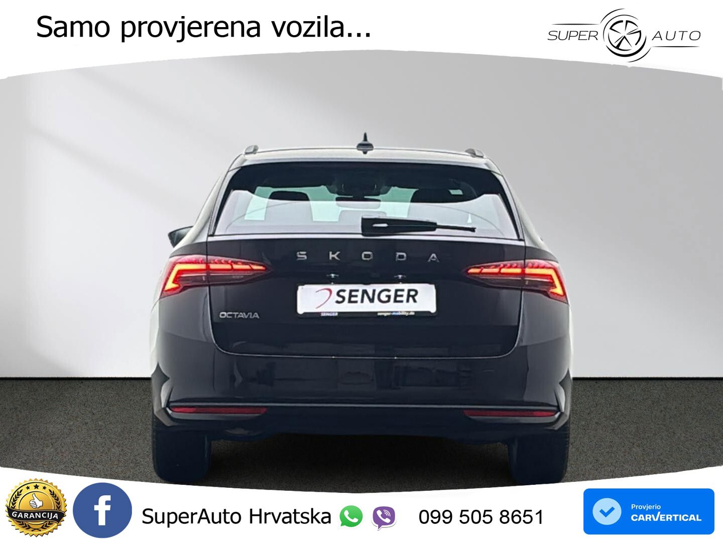 Škoda Octavia Combi 2.0 TDI (150 KS) DSG Selection LED+GR SJED+ACC