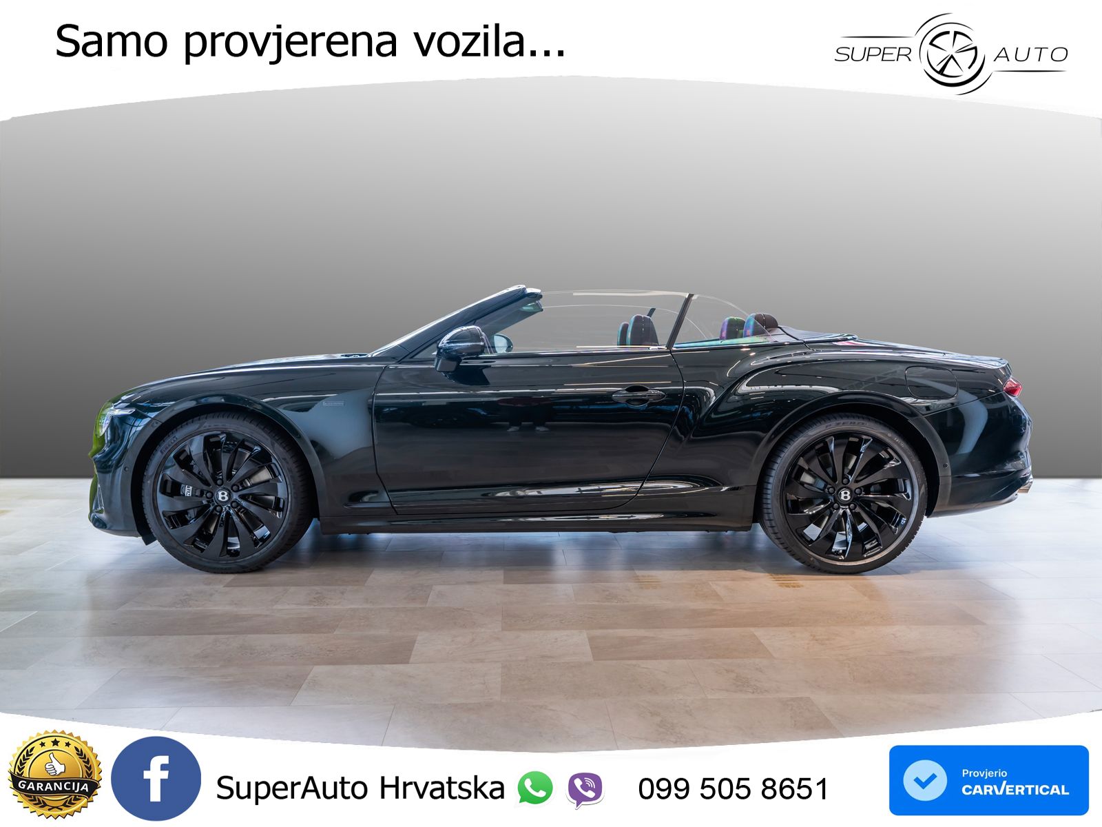 Bentley Continental GTC IV 4.0 V8 TFSi (680 KS) AWD DCT ZRAČNI+ACC+GR SJED+360
