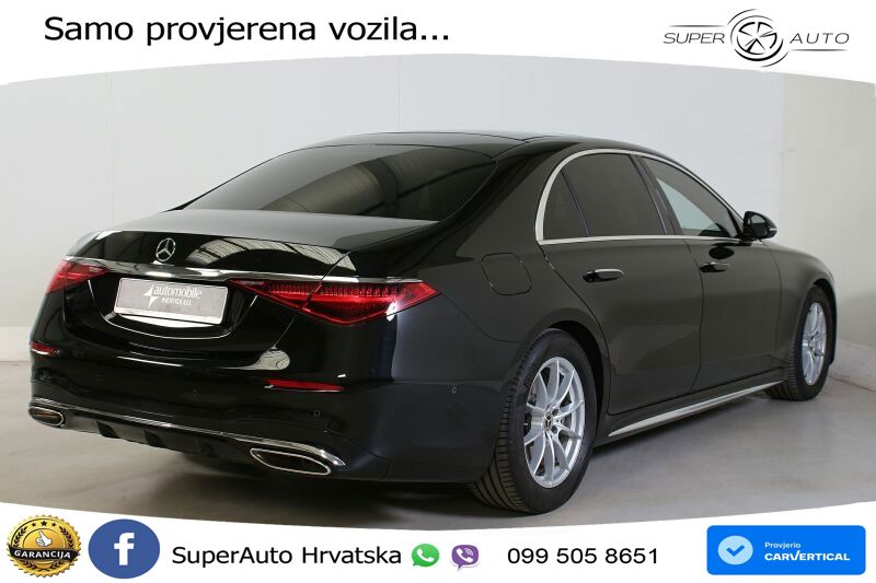 Mercedes S 450 (381 KS) EQ Boost 4MATIC 9G-TRONIC AMG ZRAČNI+ACC+GR SJED+KAM+PANO