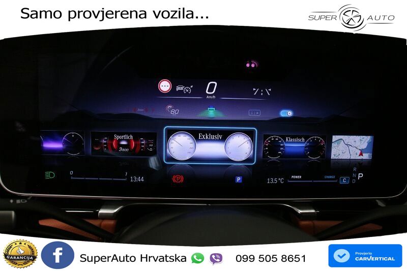 Mercedes S 450 (381 KS) EQ Boost 4MATIC 9G-TRONIC AMG ZRAČNI+ACC+GR SJED+KAM+PANO