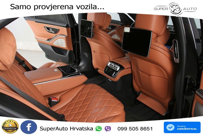 Mercedes S 450 (381 KS) EQ Boost 4MATIC 9G-TRONIC AMG ZRAČNI+ACC+GR SJED+KAM+PANO