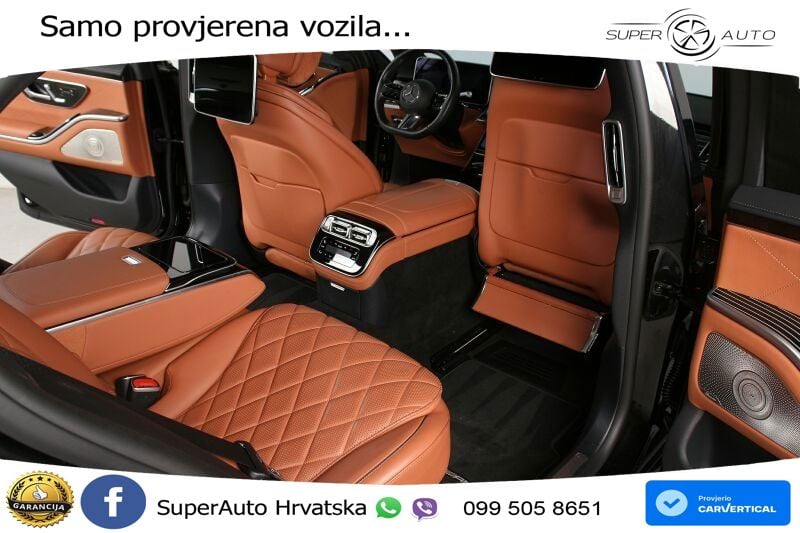 Mercedes S 450 (381 KS) EQ Boost 4MATIC 9G-TRONIC AMG ZRAČNI+ACC+GR SJED+KAM+PANO