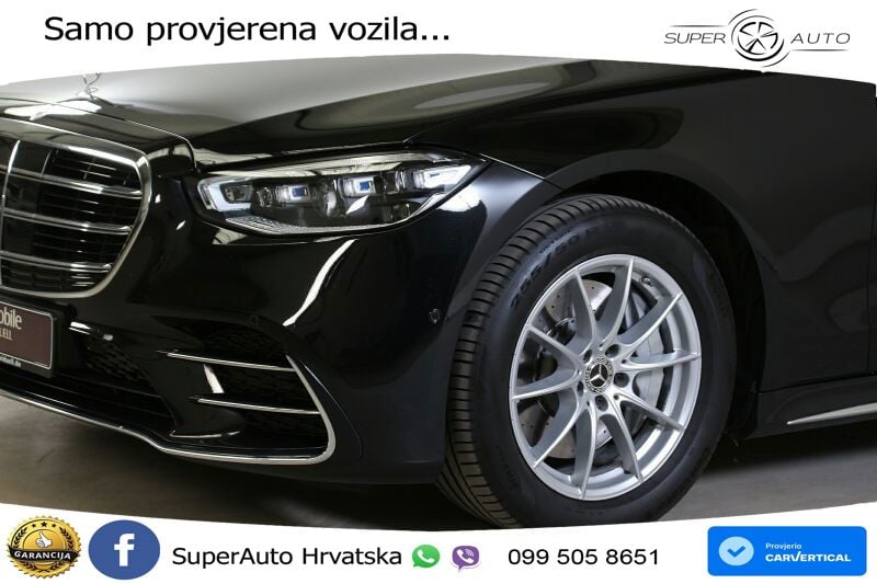 Mercedes S 450 (381 KS) EQ Boost 4MATIC 9G-TRONIC AMG ZRAČNI+ACC+GR SJED+KAM+PANO