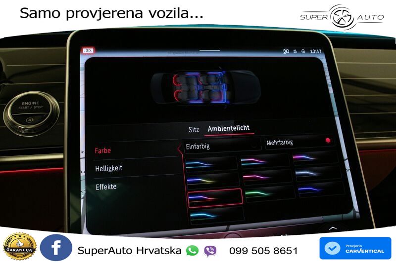 Mercedes S 450 (381 KS) EQ Boost 4MATIC 9G-TRONIC AMG ZRAČNI+ACC+GR SJED+KAM+PANO