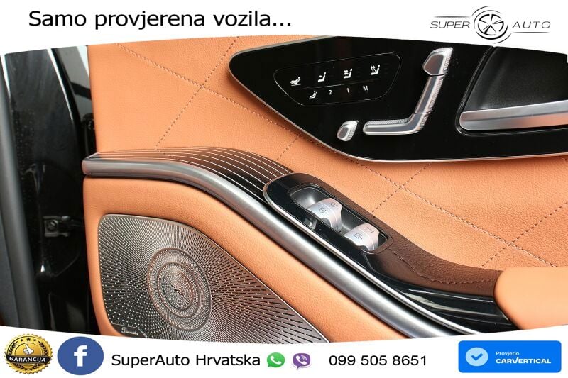 Mercedes S 450 (381 KS) EQ Boost 4MATIC 9G-TRONIC AMG ZRAČNI+ACC+GR SJED+KAM+PANO
