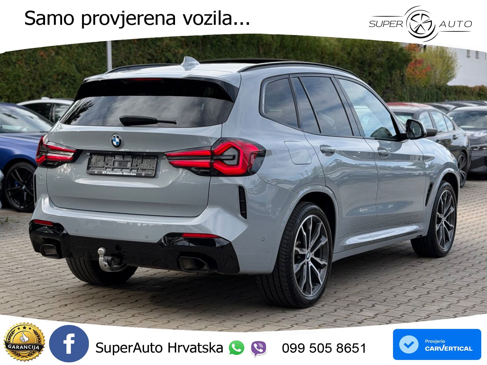 BMW X3 30d xDrive Steptronic M Sport ACC+HEAD+GR SJED+360+PANO