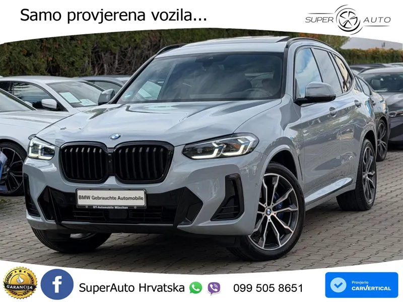 BMW X3 30d xDrive Steptronic M Sport ACC+HEAD+GR SJED+360+PANO