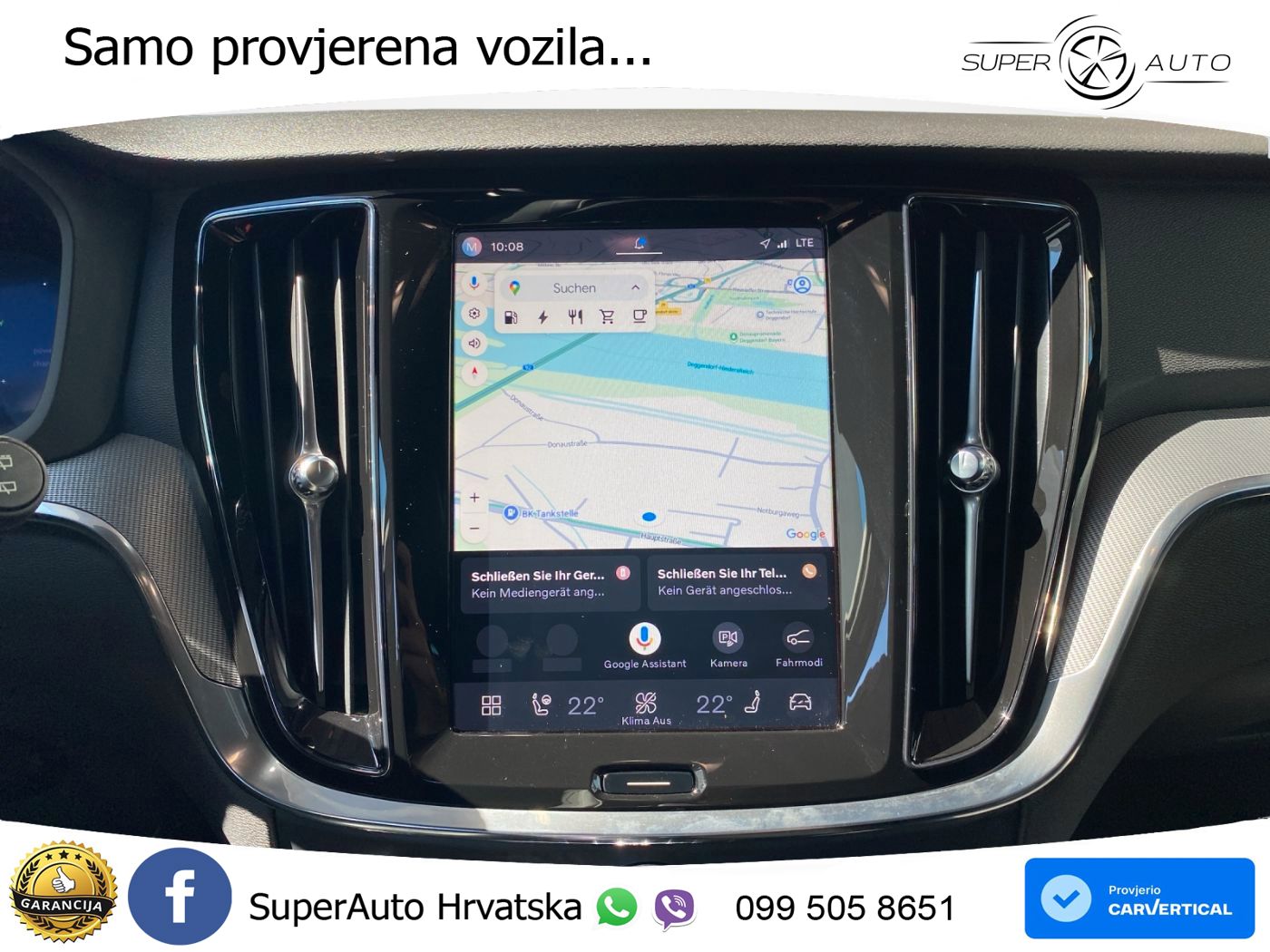 Volvo V60 2.0 T8 AWD Geartronic LED+GR SJED+ACC