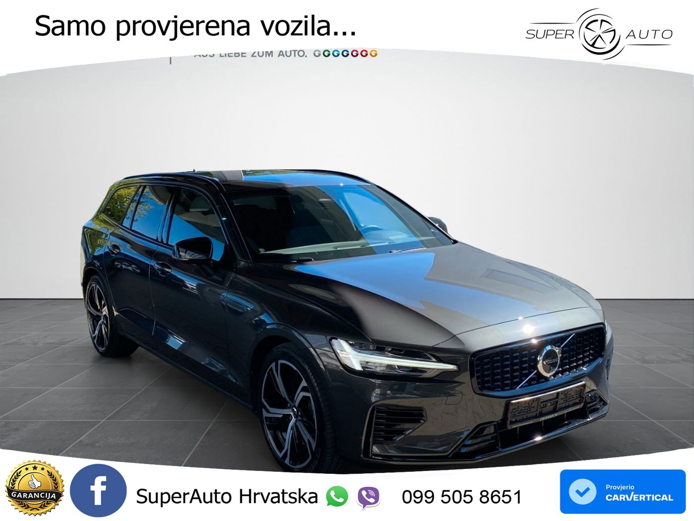 Volvo V60 2.0 T8 AWD Geartronic LED+GR SJED+ACC