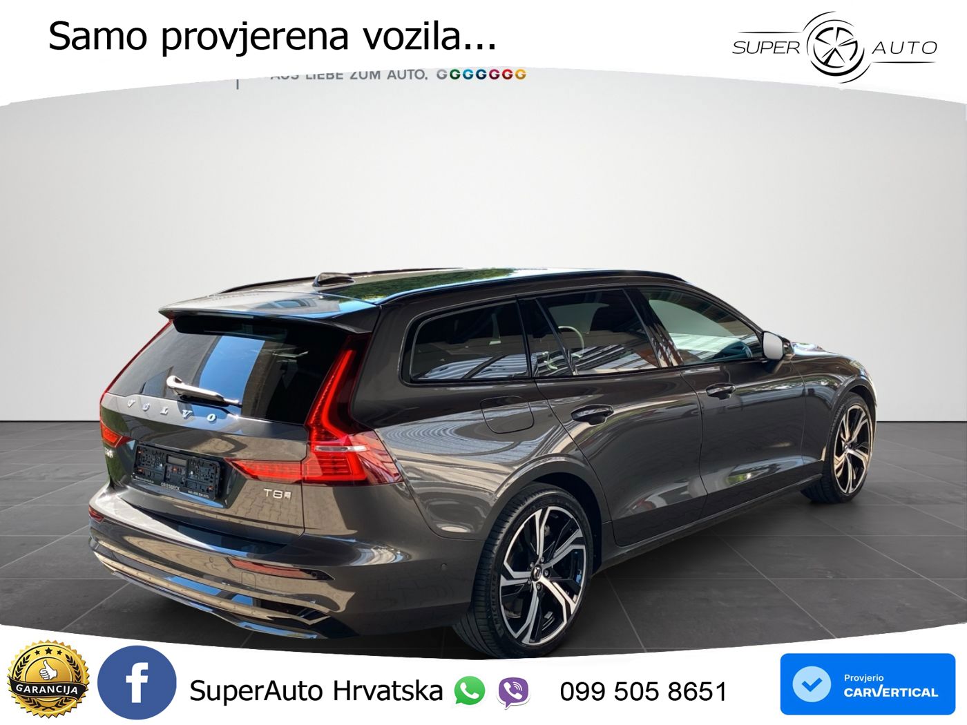 Volvo V60 2.0 T8 AWD Geartronic LED+GR SJED+ACC