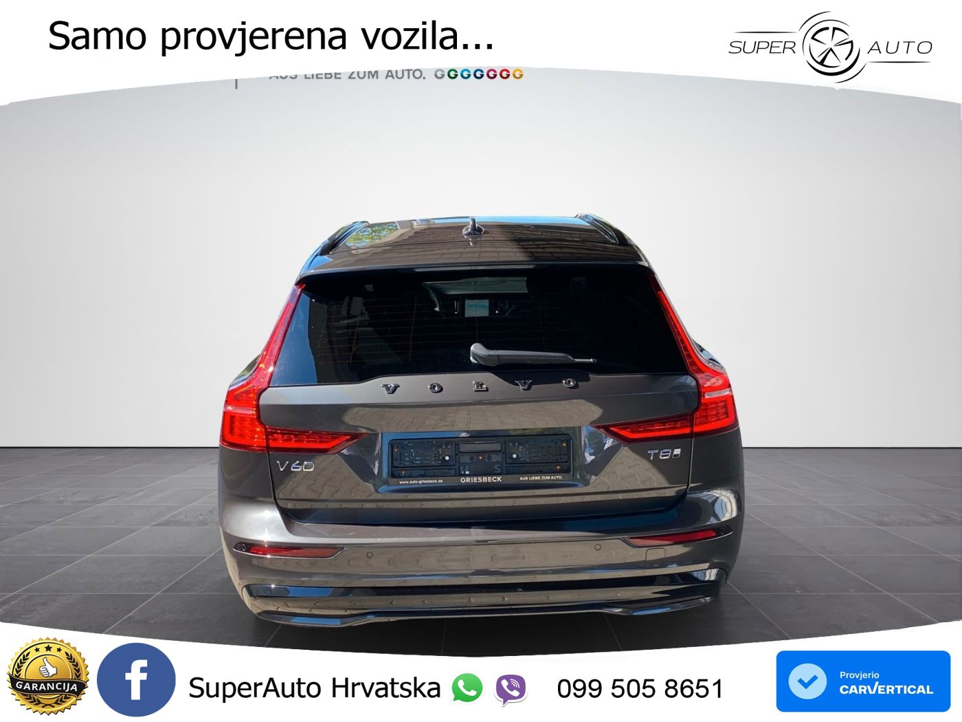 Volvo V60 2.0 T8 AWD Geartronic LED+GR SJED+ACC