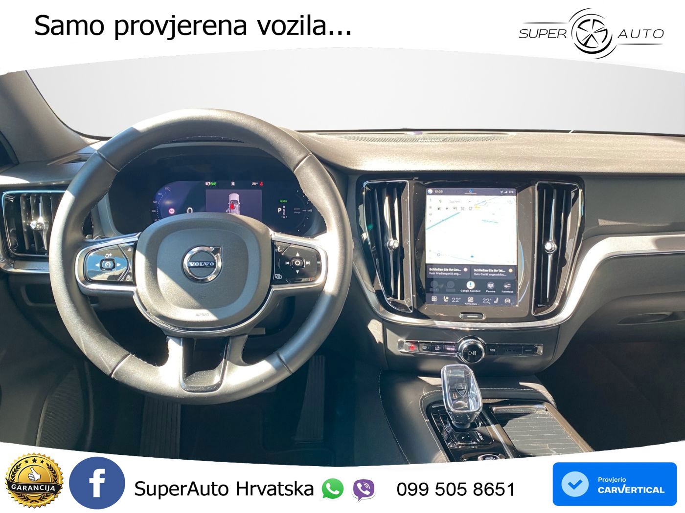 Volvo V60 2.0 T8 AWD Geartronic LED+GR SJED+ACC