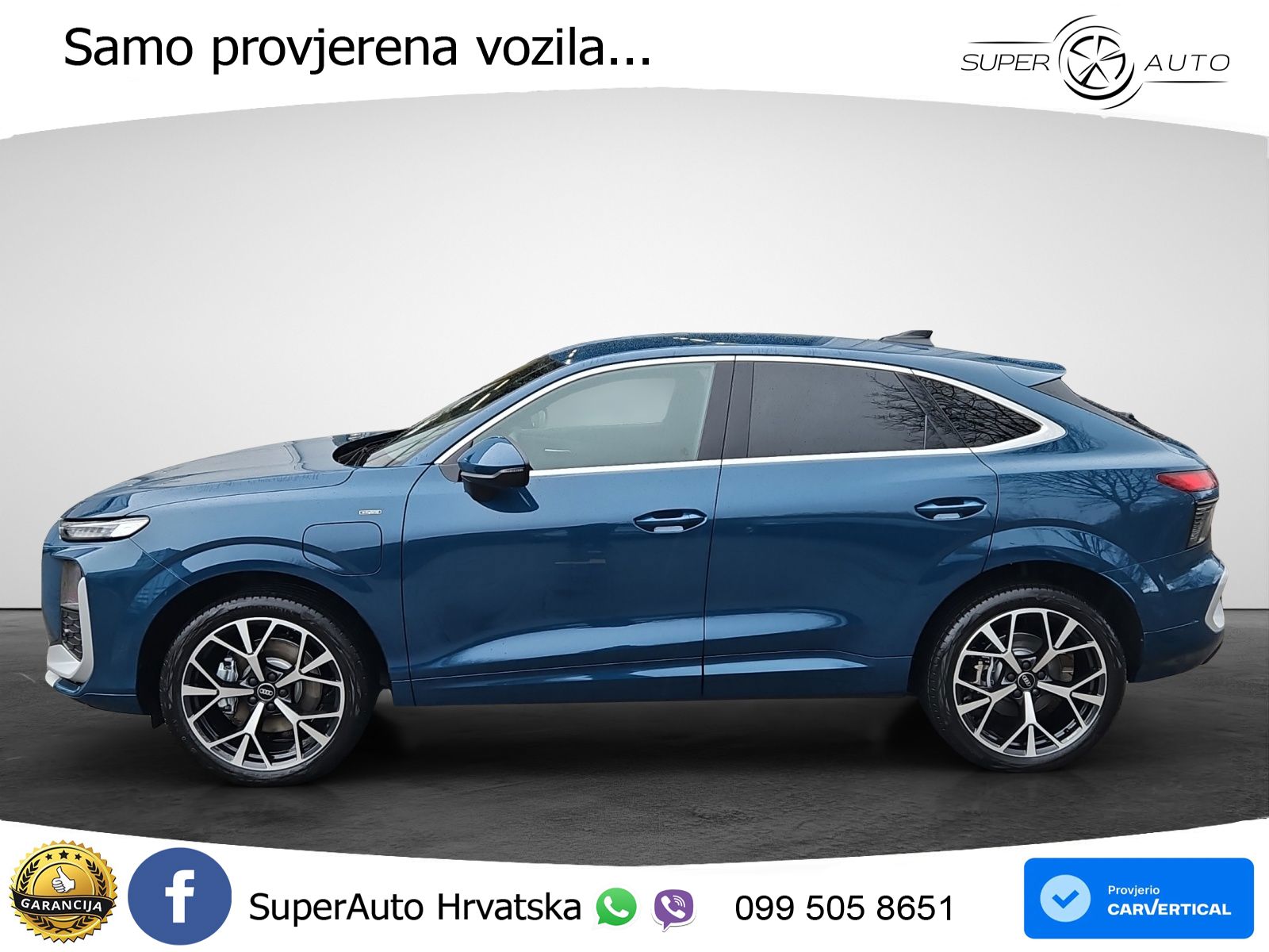 Audi Q3 Sportback 1.5 TFSIe (272 KS) S tronic S line LED+GR SJED+ACC