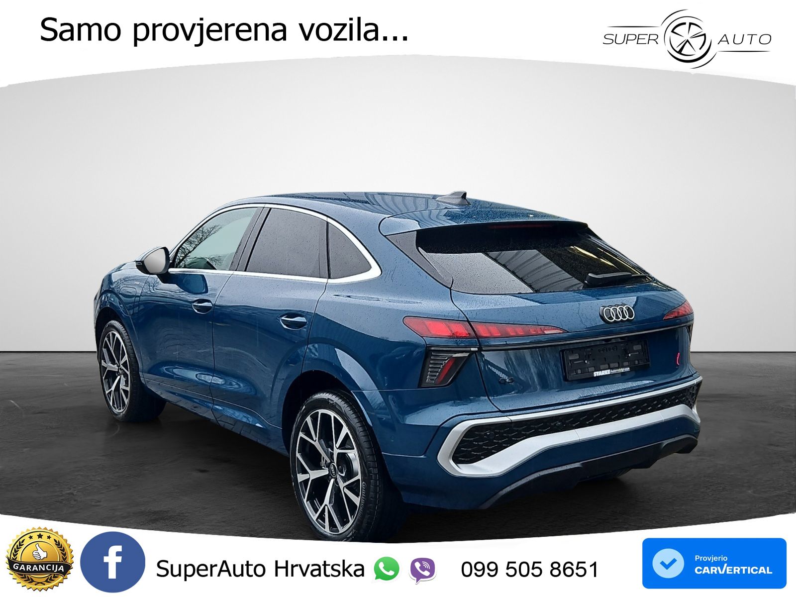 Audi Q3 Sportback 1.5 TFSIe (272 KS) S tronic S line LED+GR SJED+ACC