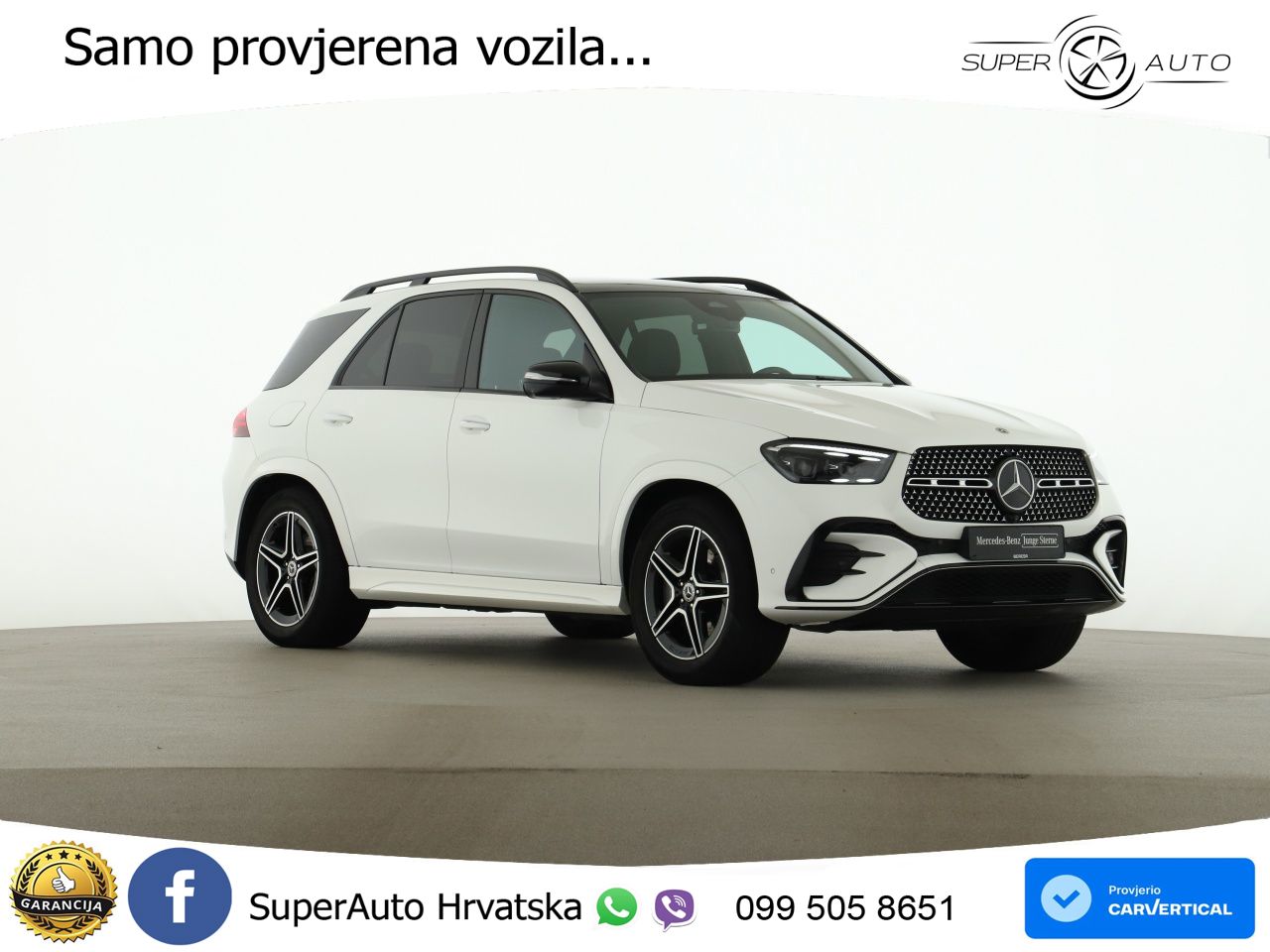 Mercedes GLE 350de (333 KS) 4MATIC 9G-TRONIC AMG ZRAČNI+ACC+GR SJED+360+PANO