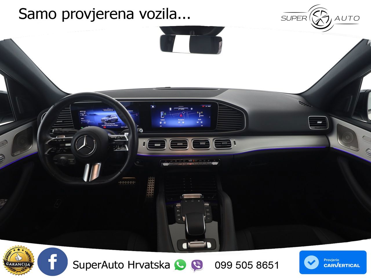 Mercedes GLE 350de (333 KS) 4MATIC 9G-TRONIC AMG ZRAČNI+ACC+GR SJED+360+PANO