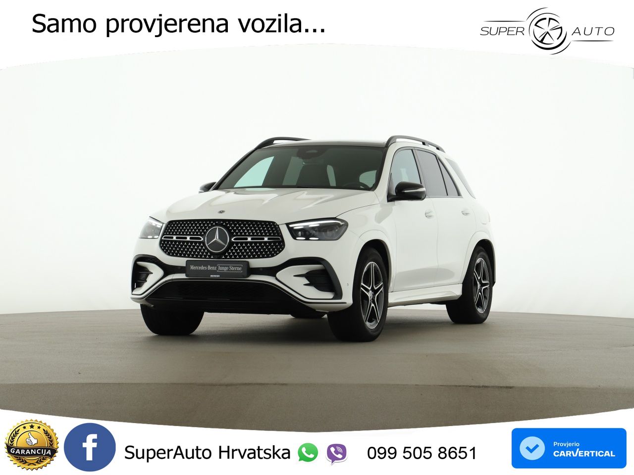 Mercedes GLE 350de (333 KS) 4MATIC 9G-TRONIC AMG ZRAČNI+ACC+GR SJED+360+PANO