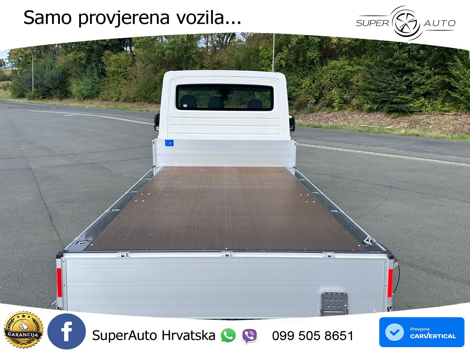 Volkswagen Crafter Pritsche 35 Rechtslenker AHK NP: 62.457€ 177 KS