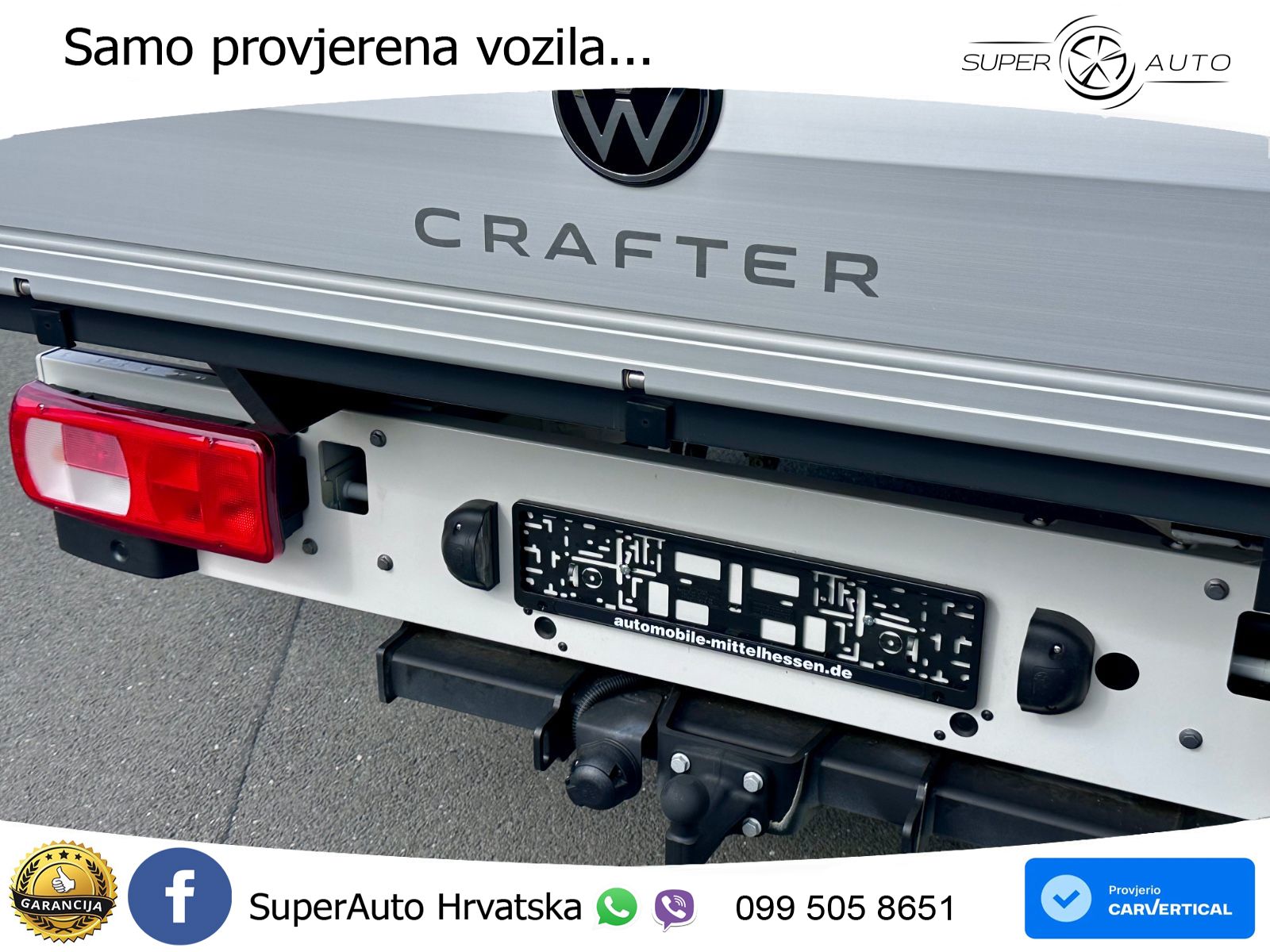 Volkswagen Crafter Pritsche 35 Rechtslenker AHK NP: 62.457€ 177 KS