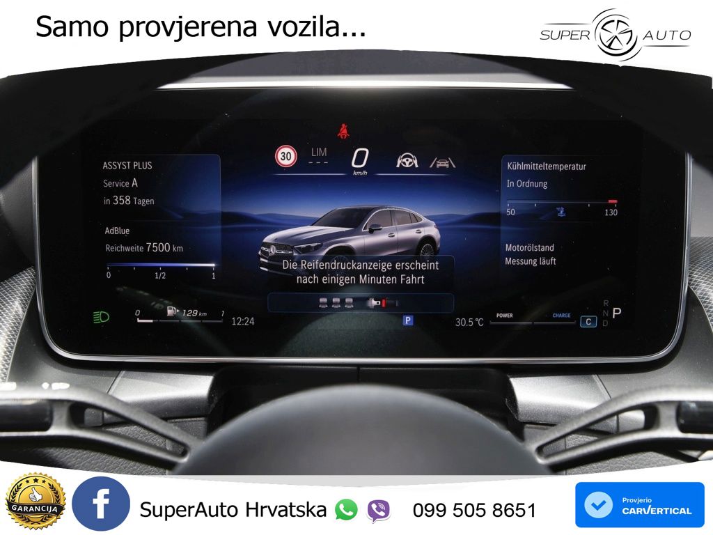 Mercedes GLC Coupe 220d (197 KS) 4MATIC 9G-TRONIC ACC+GR SJED+360+PANO