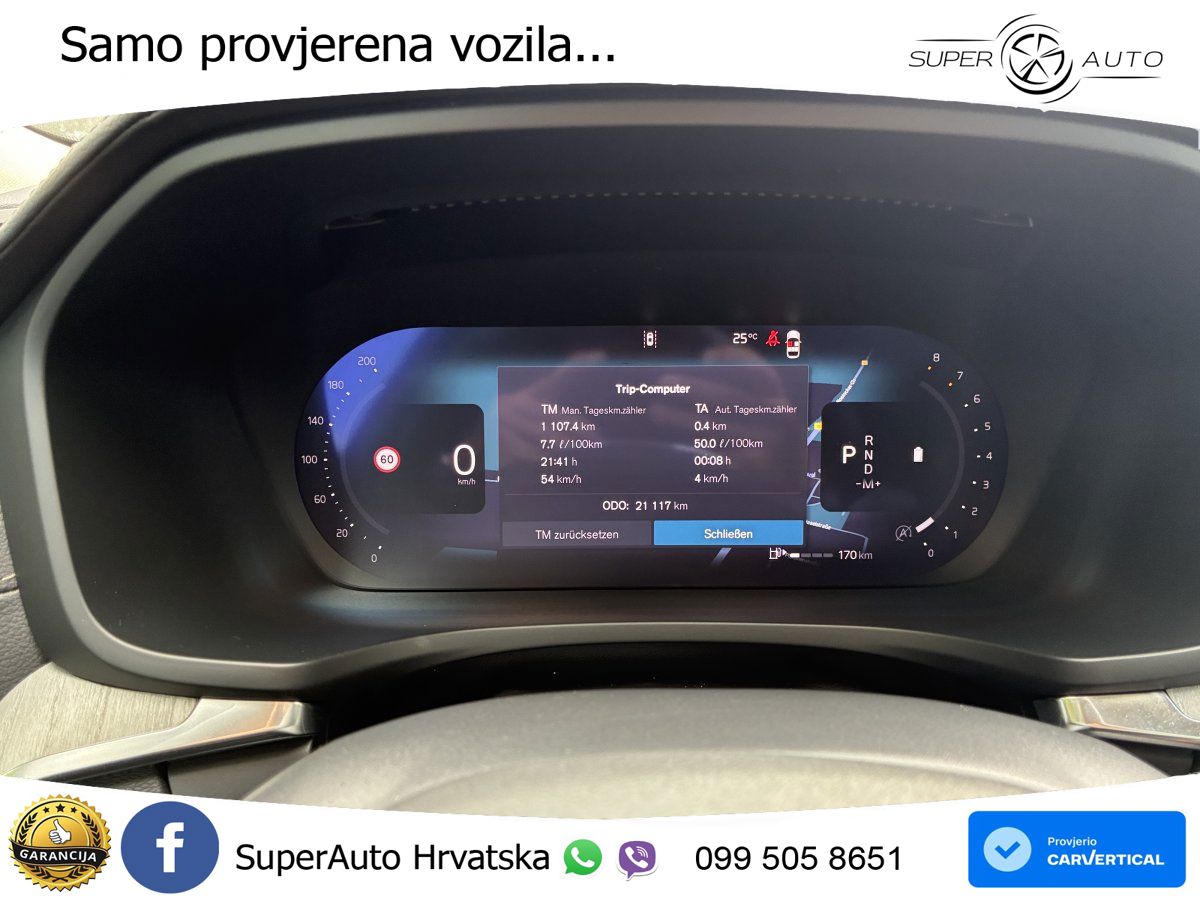 Volvo V60 2.0 B4 Benzin DCT LED+GR SJED+ACC