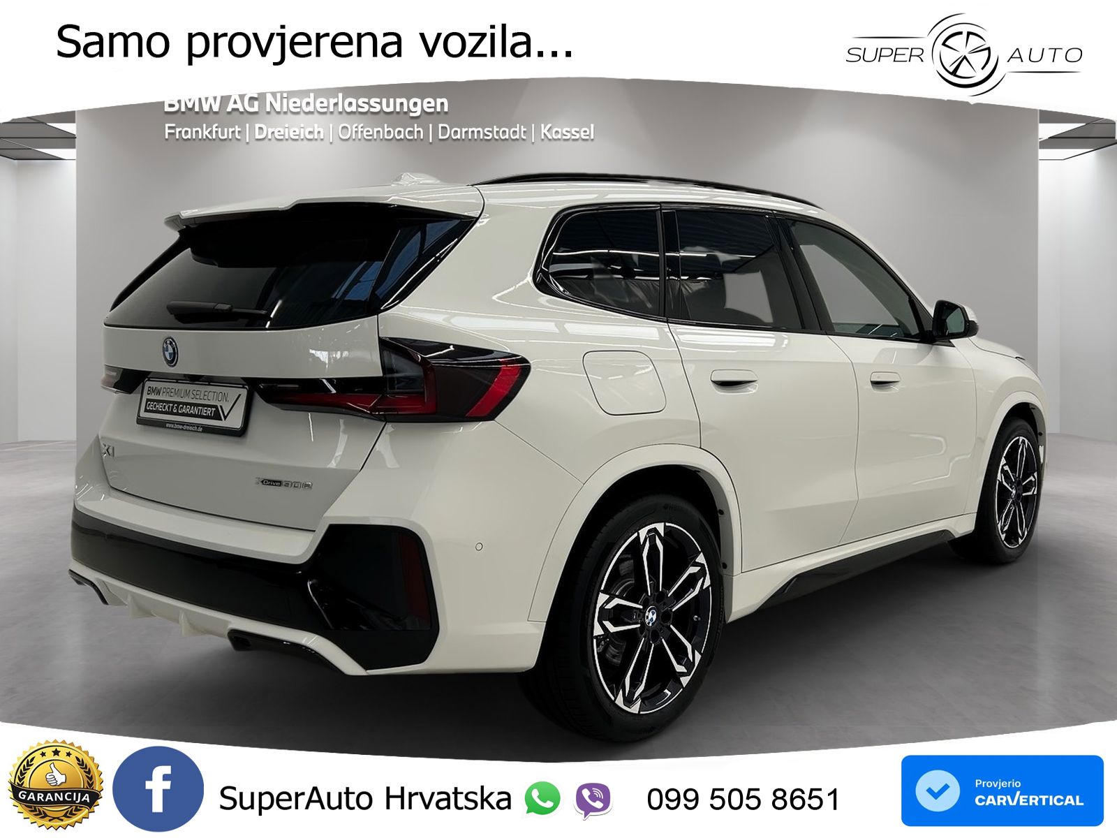 BMW X1 30e (326 KS) xDrive Steptronic M Sport LED+GR SJED+ACC