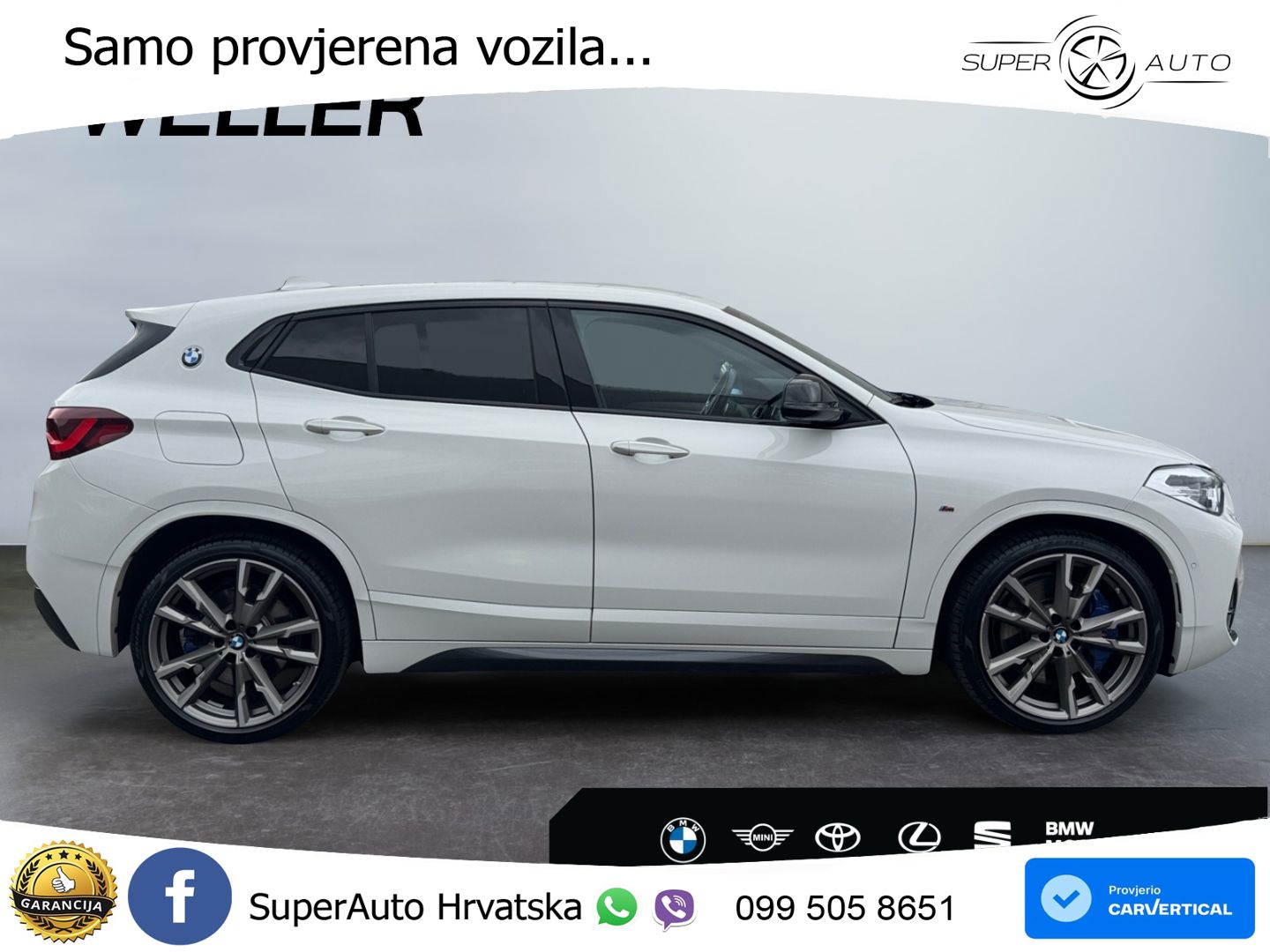 BMW X2 M35i xDrive Steptronic LED+GR SJED+ACC