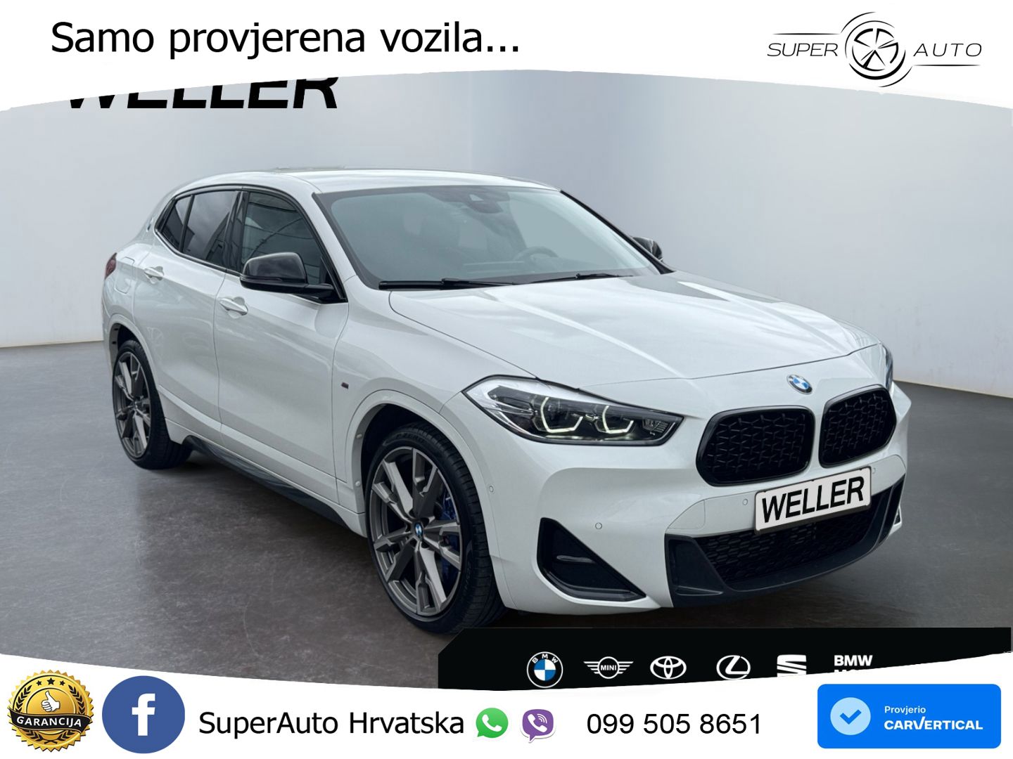 BMW X2 M35i xDrive Steptronic LED+GR SJED+ACC