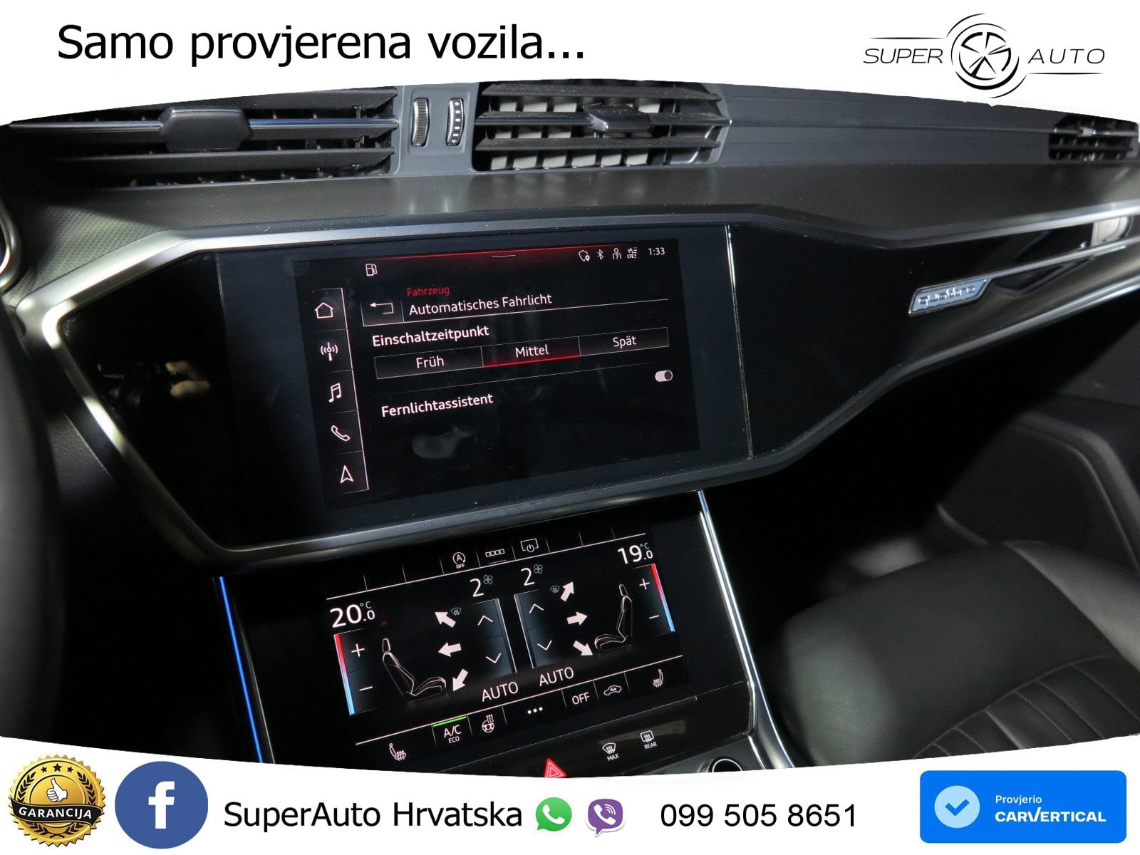 Audi A6 45 TFSI (265 KS) quattro ultra S tronic LED+GR SJED+ACC