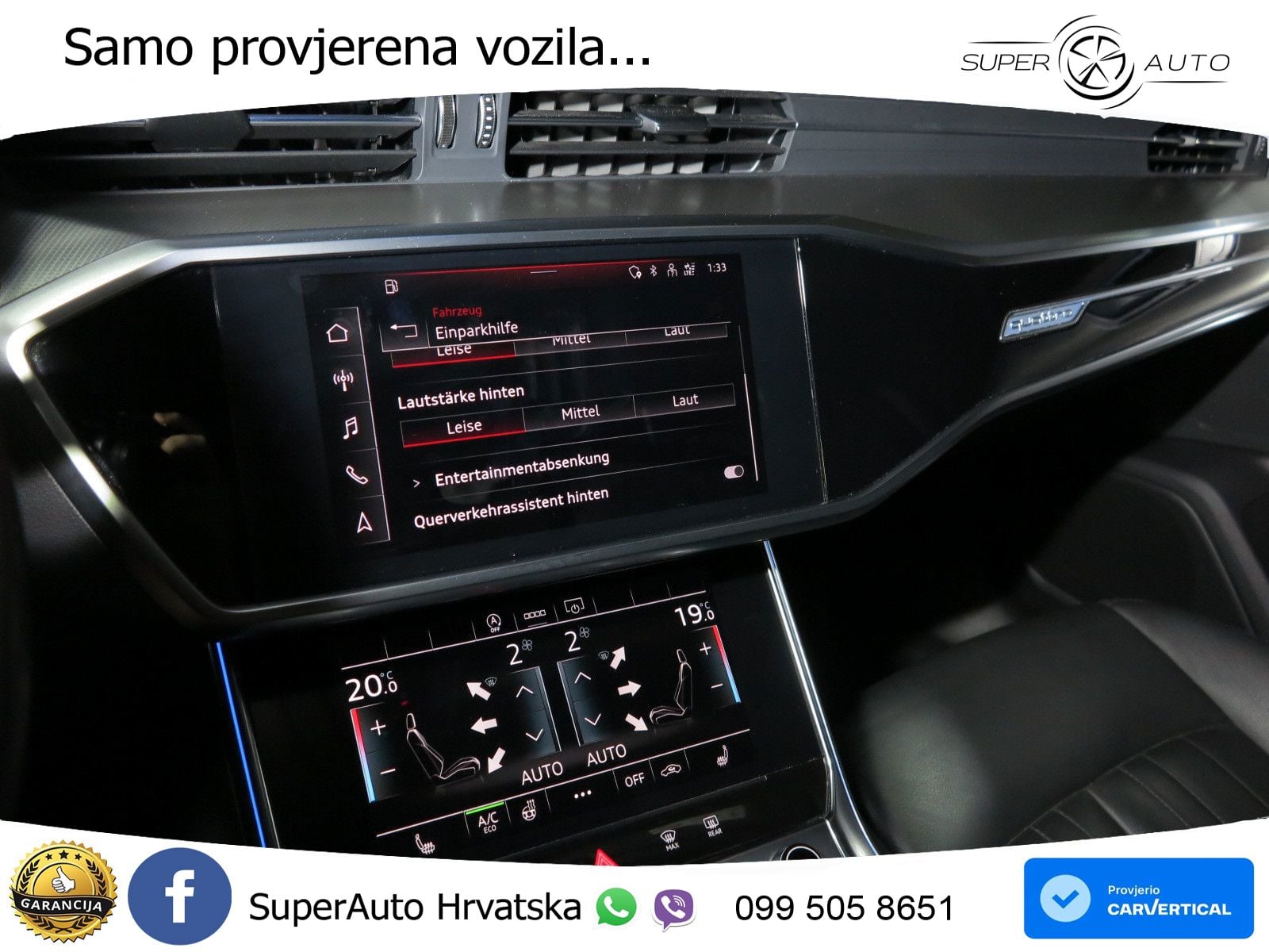 Audi A6 45 TFSI (265 KS) quattro ultra S tronic LED+GR SJED+ACC