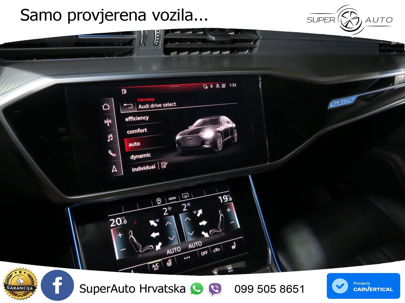 Audi A6 45 TFSI (265 KS) quattro ultra S tronic LED+GR SJED+ACC