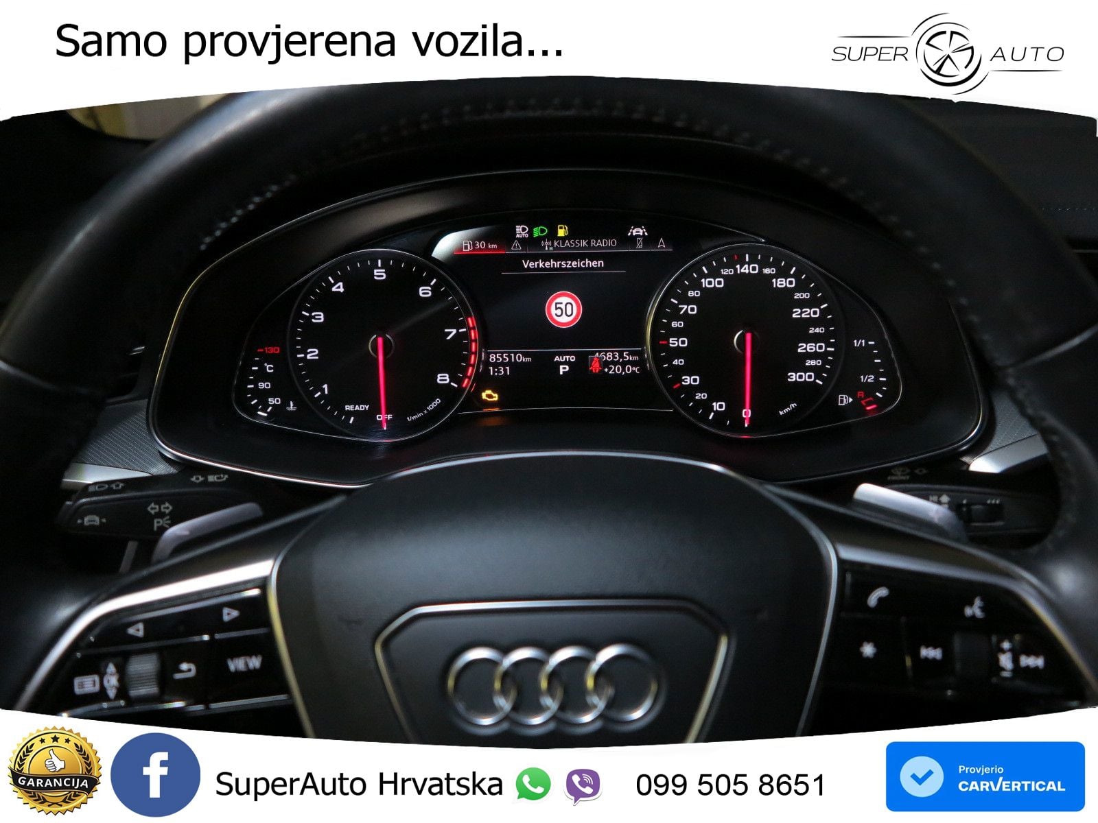 Audi A6 45 TFSI (265 KS) quattro ultra S tronic LED+GR SJED+ACC