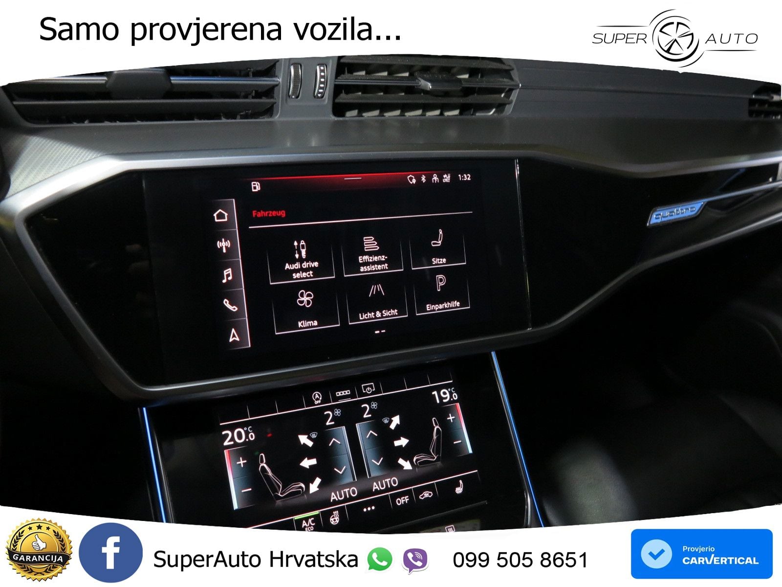 Audi A6 45 TFSI (265 KS) quattro ultra S tronic LED+GR SJED+ACC
