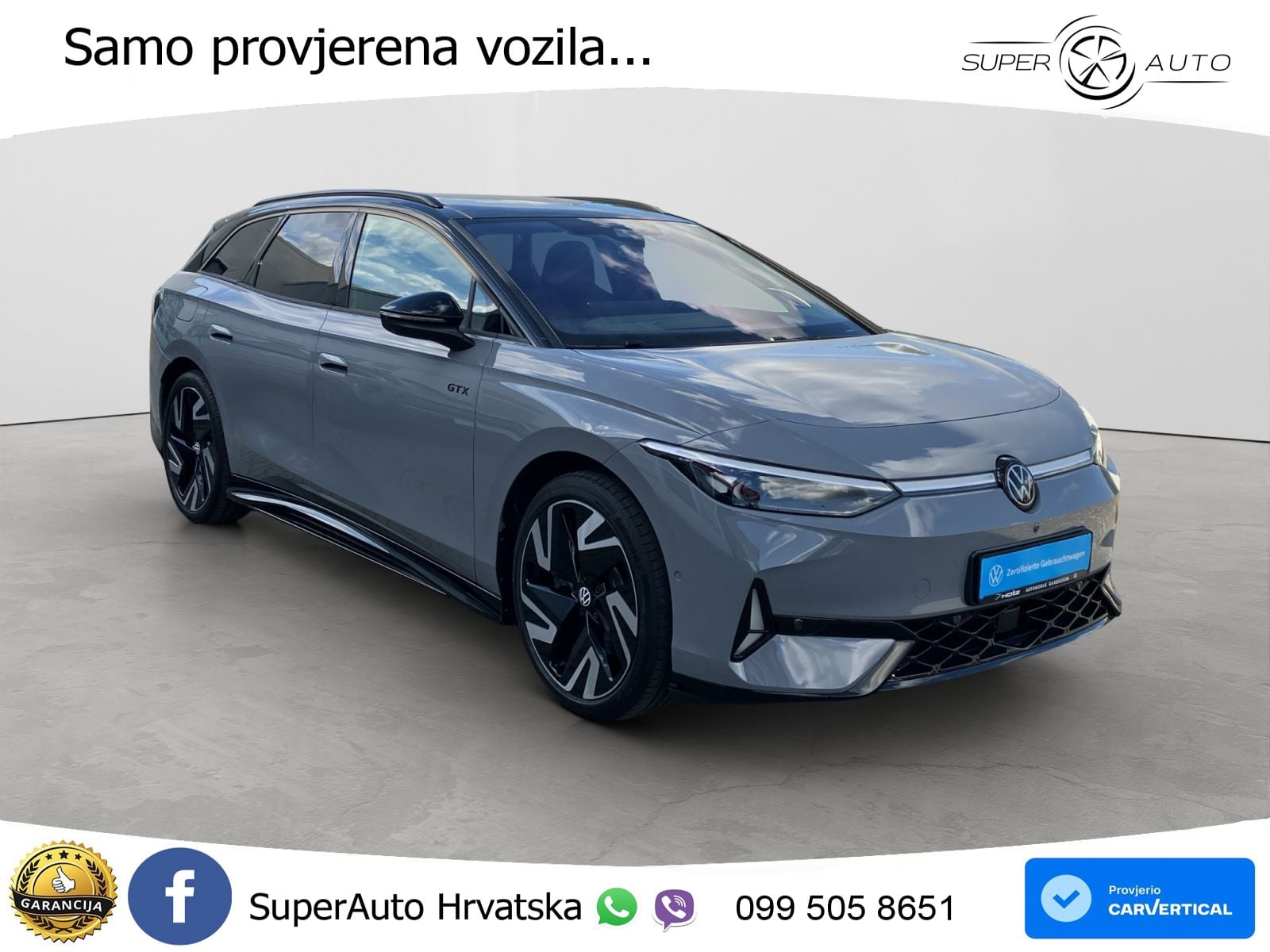 Volkswagen ID.7 GTX 91 kWh (340 KS) 4MOTION