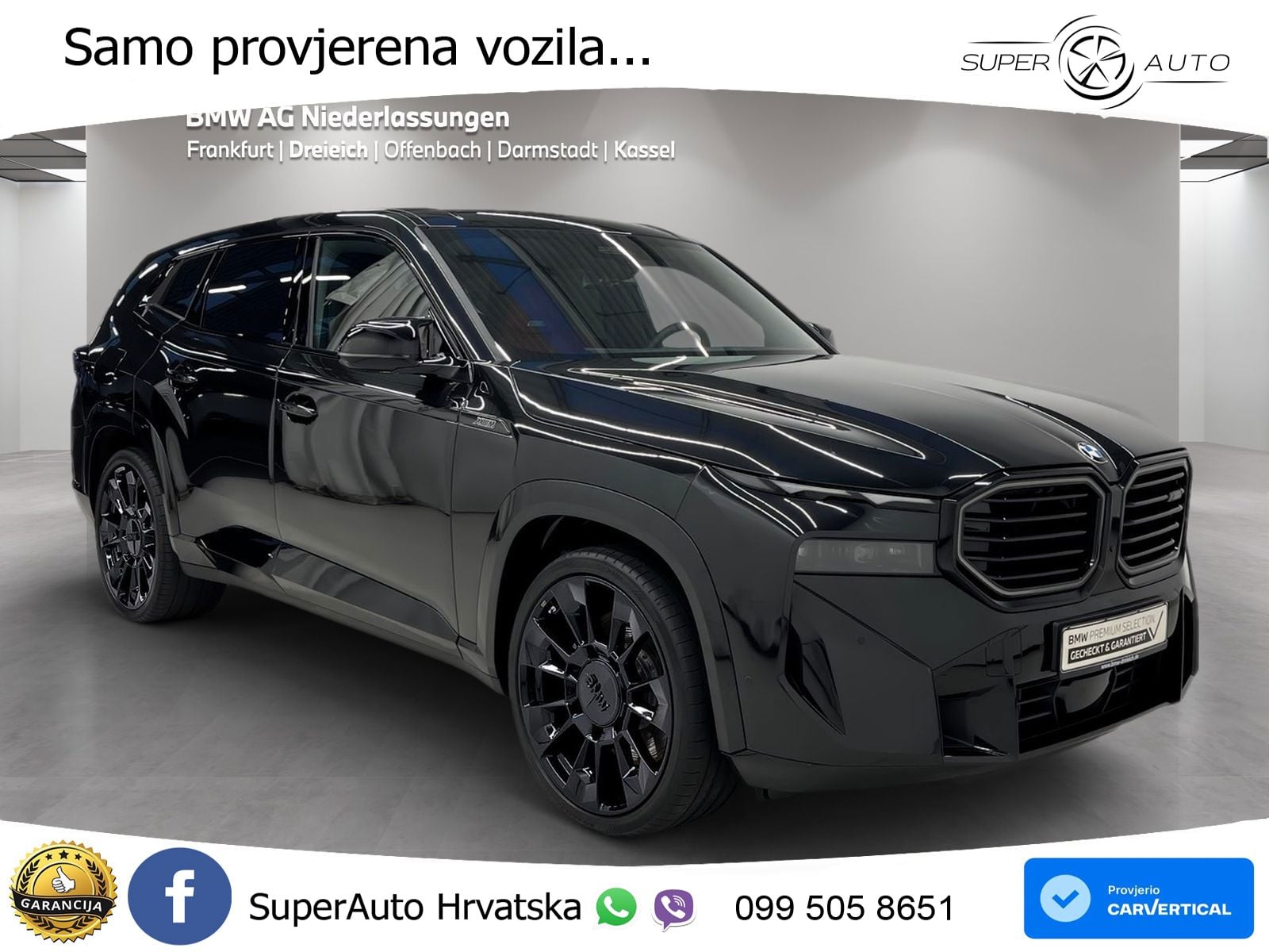 BMW XM 50e (476 KS) M xDrive M Steptronic LED+GR SJED+ACC