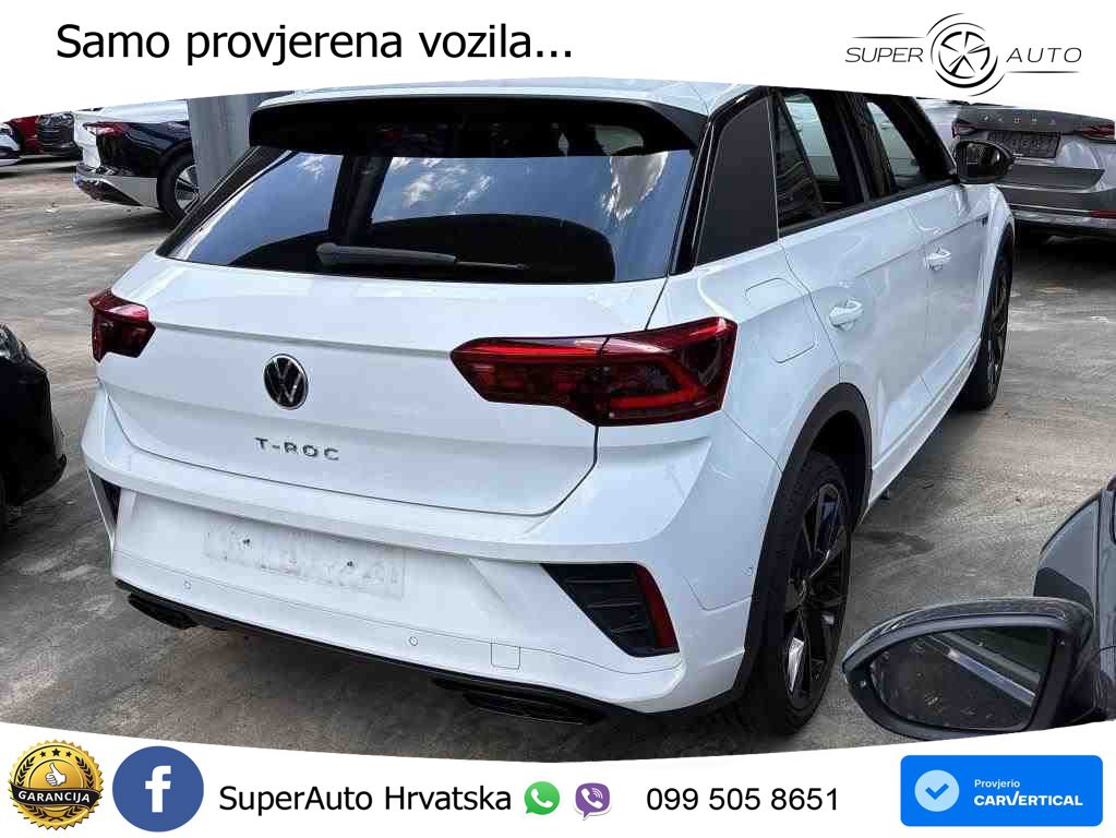 Volkswagen T-Roc 1.5 TSI (150 KS) DSG R-Line LED+GR SJED+ACC