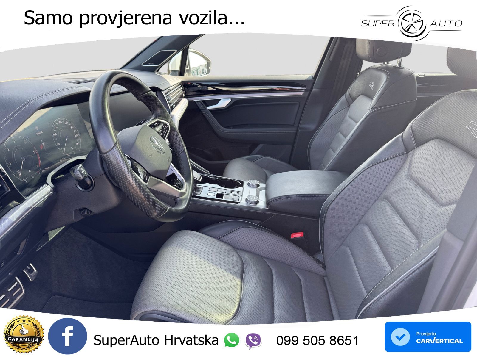 Volkswagen Touareg 3.0 V6 TDI (286 KS) 4MOTION Tiptronic R-Line ZRAČNI+ACC+GR SJED+KAM+PANO