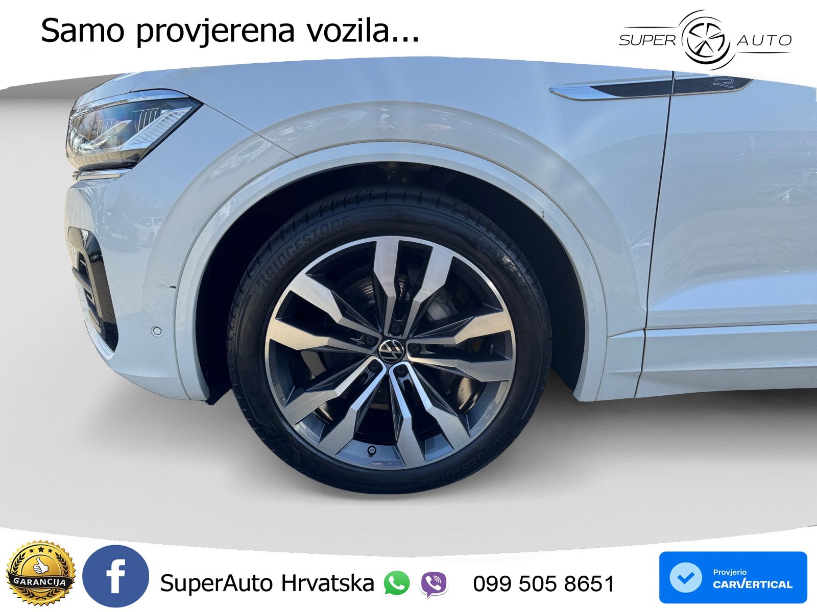 Volkswagen Touareg 3.0 V6 TDI (286 KS) 4MOTION Tiptronic R-Line ZRAČNI+ACC+GR SJED+KAM+PANO