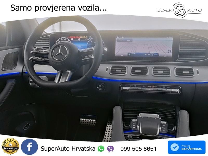 Mercedes GLE 300d (269 KS) EQ Boost 4MATIC 9G-TRONIC AMG ZRAČNI+ACC+GR SJED+360+PANO