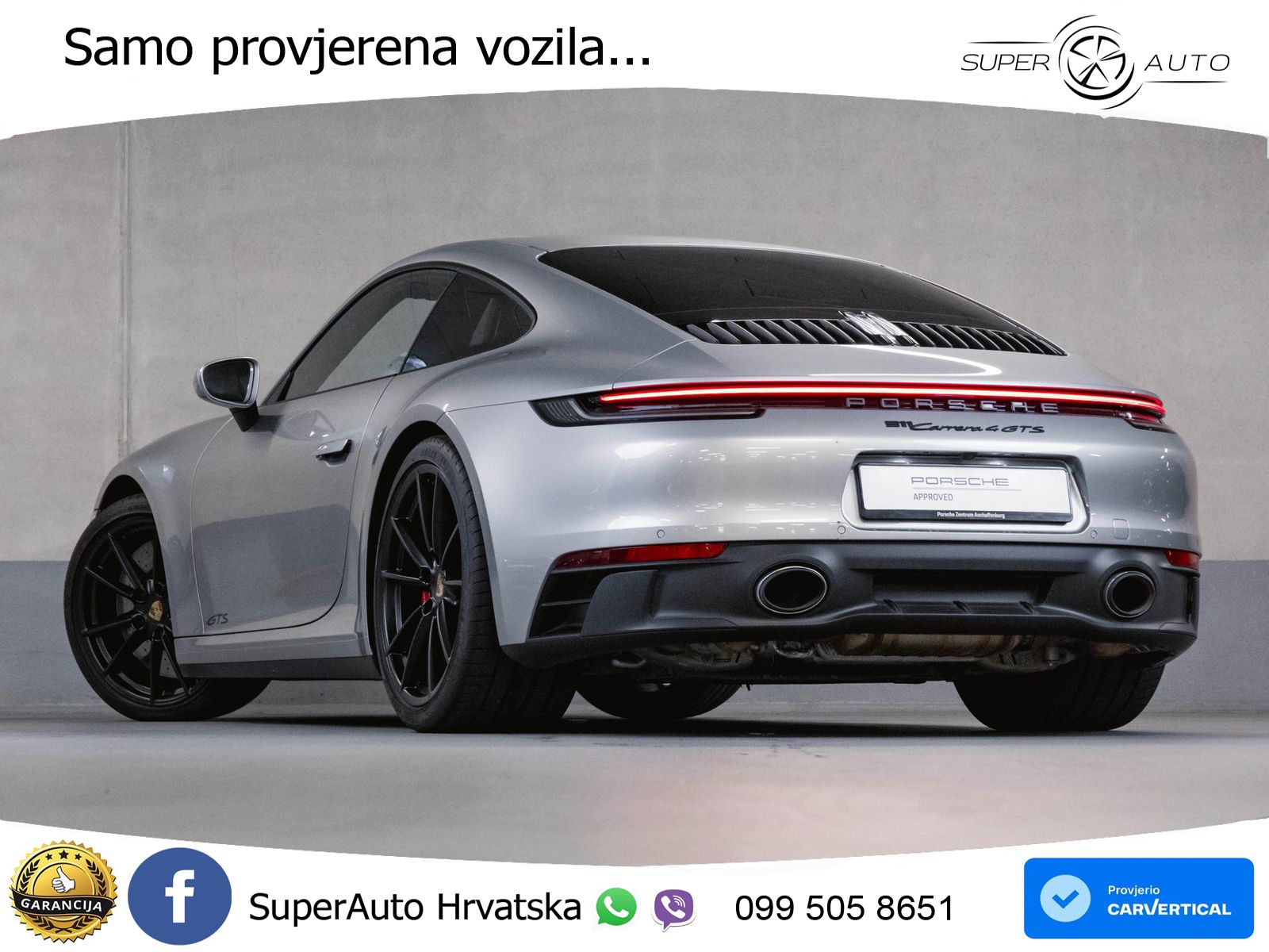 Porsche 911 Carrera 4 GTS 3.0 (480 KS) PDK